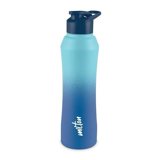 MILTON Comet 1000 ISI Certified Stainless Steel Water Bottle I Leak Proof I Rust proof I Single Walled I Ideal for Office, School, Home, Gym, 1000 ml