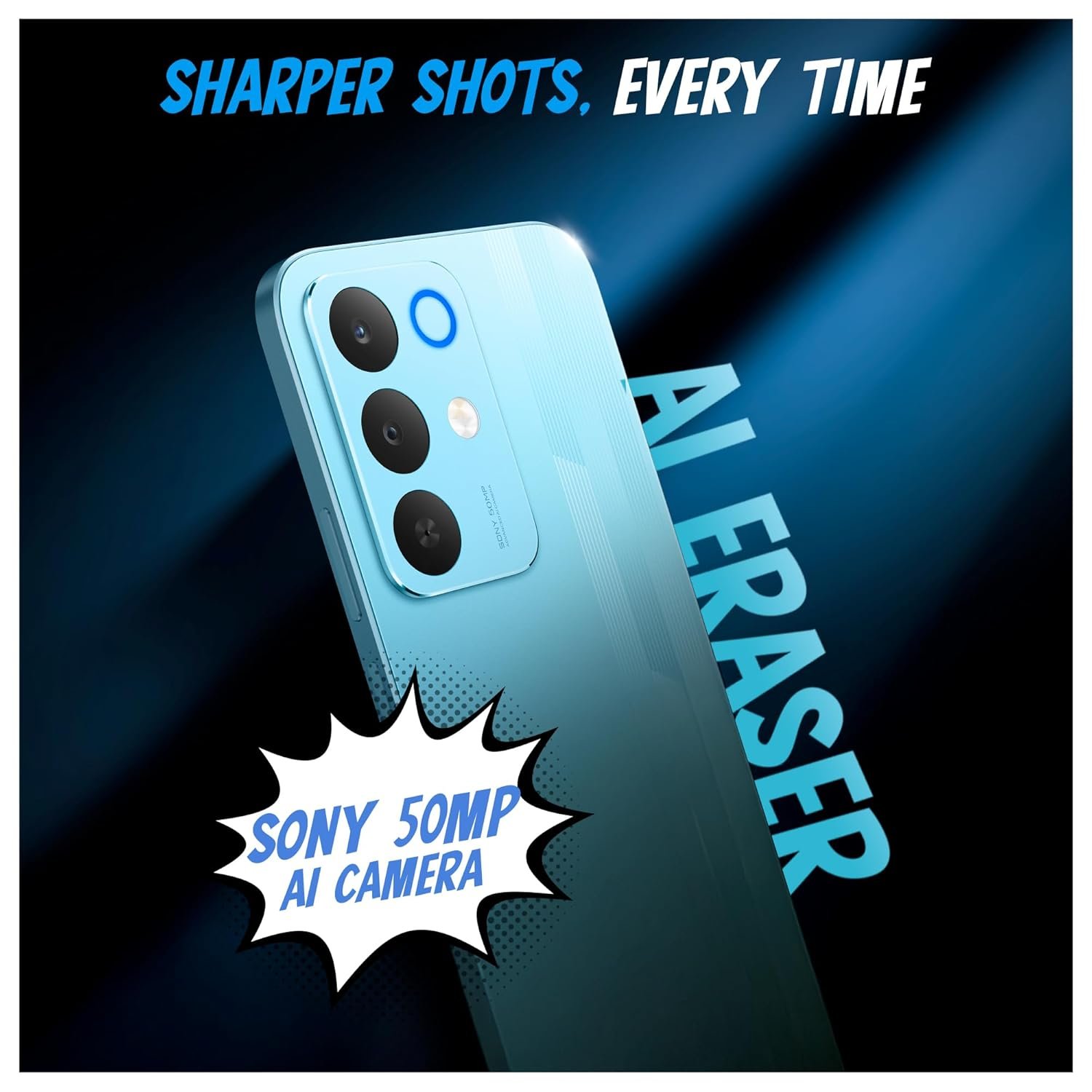 realme NARZO 90x 5G (Aqua Blue 2026, 6GB+128GB) | 7000mAh + 60W Biggest Battery & Fastest Charging in the Segment* | 144Hz Bright Display | Sony 50MP AI Rear Camera | 400% Ultra Boom Speaker6.99" 120Hz TrueColour AMOLED