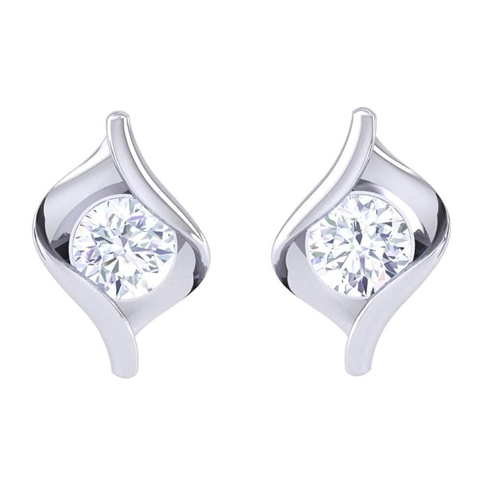 CLARA 925 Silver Mia Pendant Earrings