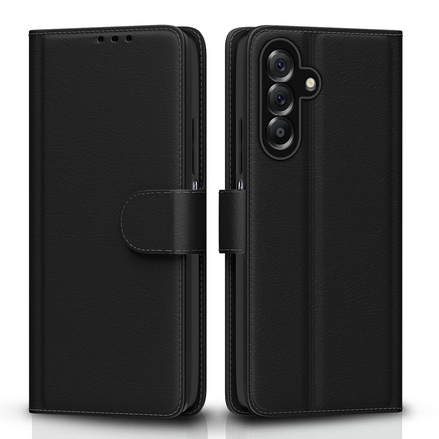 Pikkme Flip Cover for Samsung Galaxy M17 5G / A17 5G / F17 5G Leather Finish