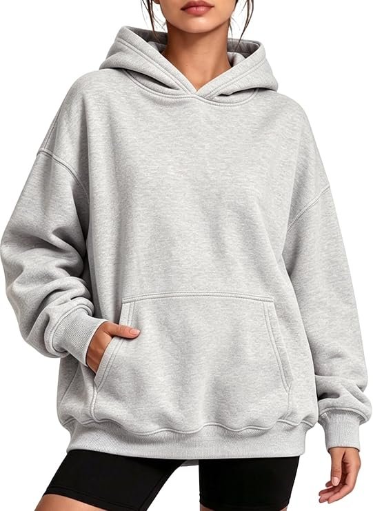 Hoodies for Women Oversized Sweatshirt Trendy Fleece Pullover