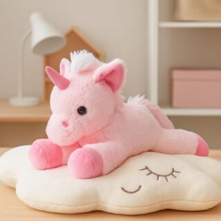 Mirada Pink Unicorn Soft Toy